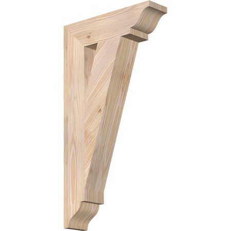 Traditional Traditional Smooth Bracket, Douglas Fir, 3 1/2W X 14D X 26H